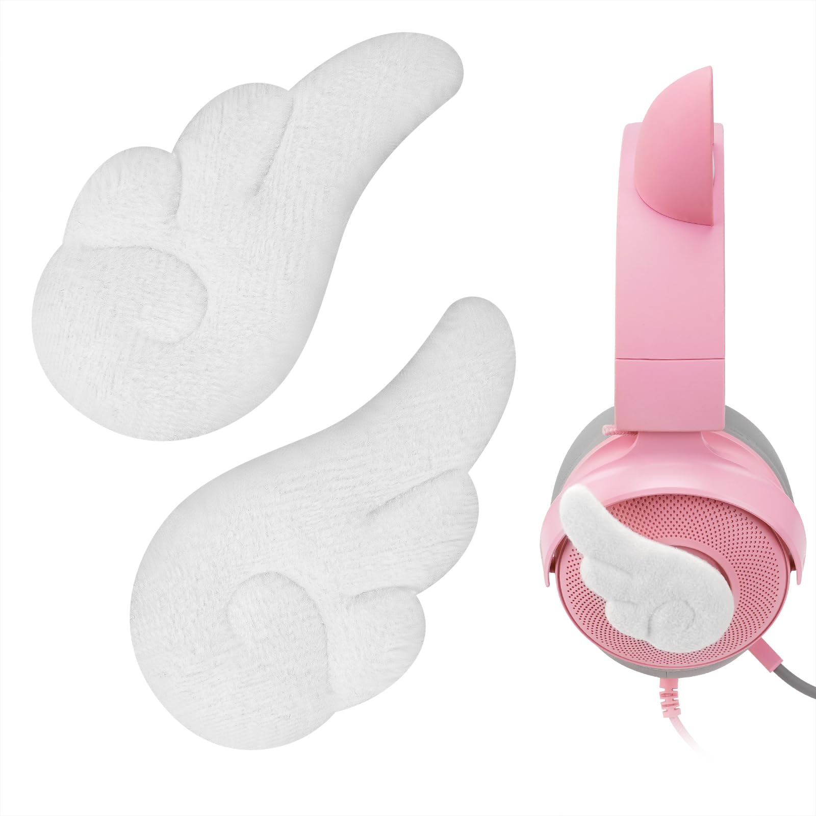 Amazon | Geekria 天使の翼装飾ヘッドバンド アクセサリー